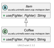 Coffee 的 UML 类图